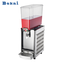 Distributeur de jus commercial en acier inoxydable pour boissons fraîches, machine à jus de fruits économique à vendre
