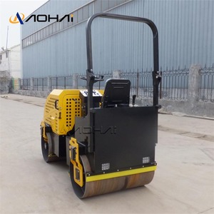 El más nuevo Mini rodillo vibratorio de doble tambor de asfalto de 1 tonelada a 3 toneladas Mini compactador de rodillos de <span class=keywords><strong>carretera</strong></span> con componentes de <span class=keywords><strong>n</strong></span>úcleo de Motor de bomba de motor - Product Image 5