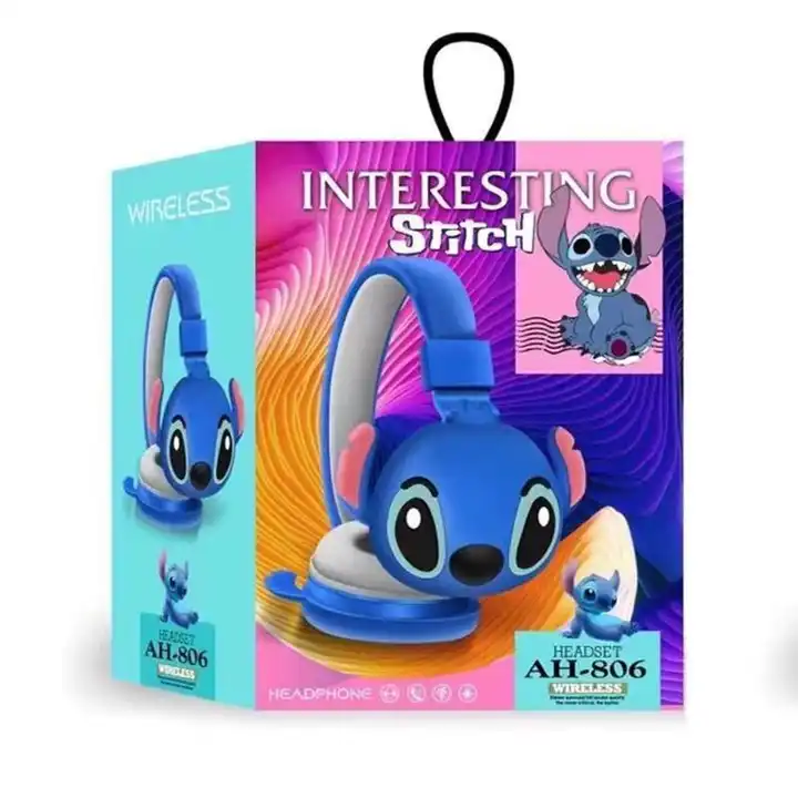 stitch fidget toys cute headset bubble