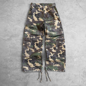 Камуфляжные брюки-карго из 100% хлопка с принтом - Product Image 3