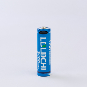 แบตเตอรี่ลิเธียมแบบชาร์จได้ LDLDCHI รุ่น OEM USBC AA 1.5V 3400mWh ได้รับการรับรองมาตรฐาน ROHS สำหรับเครื่องใช้ไฟฟ้าภายในบ้าน - Product Image 1