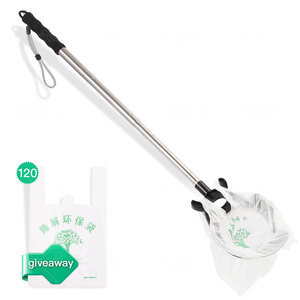 Recogedor de Excrementos de Perro Plegable, Manos Libres, para Todo Tipo de Perros, con 120 Bolsas - Product Image 6