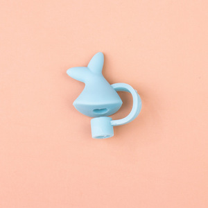 Silicone Silicone Straw Tips Cover Dustproof Plugs for Straw <b>Cap</b> Cartoon Reusable Protection Straw <b>Cap</b> New - Product Image 4