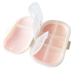 Nuevo Organizador de Pastillas Ecológico, Libre de BPA, de Fibra de Trigo, con 8 Compartimentos, Caja de Pastillas Mensual de Plástico - Product Image 3