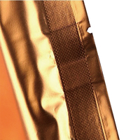 Sac d'orgue en feuille d'aluminium personnalisé avec sac de nourriture plaqué aluminium tridimensionnel pour la gelée de lait de thé de fleur de fruits séchés-DDP US