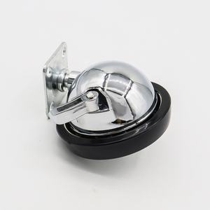 Swivel top platte möbel <span class=keywords><strong>caster</strong></span> rad flache platte zink-legierung <span class=keywords><strong>ball</strong></span> <span class=keywords><strong>caster</strong></span> - Product Image 4