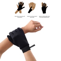 Gants applicateurs de bronzage sans soleil en velours doux à cinq doigts, imperméables, pour mousse bronzante et lotion corporelle – Offre Spéciale