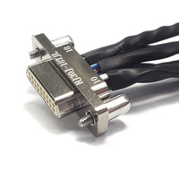 Connecteur Électrique Micro Rectangulaire Étanche en Aluminium de Qualité Militaire Série HJ30J-18TJL pour Drones Aérospatiaux