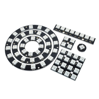 4 8 12 16 Kanal WS2812 WS2812B WS RGB LED-Lampen feld modul 5V 1Bit 4Bit 8Bit 12Bit 16Bit 24Bit Regenbogen-LED Präzise