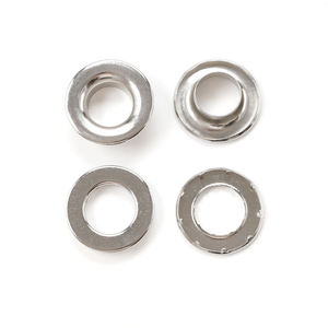 Ojal de ropa de lona de acero inoxidable con borde redondo personalizado con garra Suministro de fábrica Precio atractivo Material de metal - Product Image 2