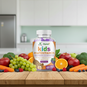 Bonbons gommeux multivitaminés pour enfants Winstown Private Label, 60 gommes par bouteille - Product Image 1