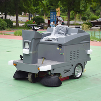 Balayeuse électrique autoportée haute performance, aspirateur industriel pour le nettoyage des rues et des entrepôts
