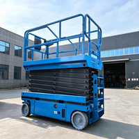 Plateforme de travail aérienne mobile à batterie pour la maintenance des sites et les travaux en hauteur en entrepôt
