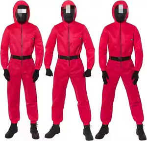 Costume da Giocatore <span class=keywords><strong>di</strong></span> Calamari Personalizzato, Tuta Cosplay Seong, Felpa per Festa <span class=keywords><strong>di</strong></span> <span class=keywords><strong>Halloween</strong></span>, <span class=keywords><strong>Travestimento</strong></span> per Uomini e Donne, Set Completo - Product Image 3