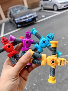 Có thể thay đổi chiếc đĩa người đàn ông thiết kế Pop Ống đồ chơi Led căng thẳng cứ<span class=keywords><strong>u</strong></span> trợ căng thẳng thần tài Pop Sucker đồ chơi - Product Image 5