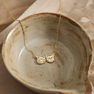 Collana con incisione personalizzata in acciaio inossidabile con ritratto di animale domestico, regali per la festa dei <span class=keywords><strong>bambini</strong></span>, dropshipping - Product Image 6