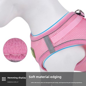 Imbracatura pettorale riflettente e traspirante HT-855 più venduta per cani e cuccioli - Forniture all'ingrosso per animali domestici - Product Image 4