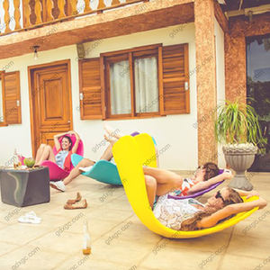 Chaise à bascule <span class=keywords><strong>de</strong></span> jardin pour l'extérieur, chaise à bascule œuf <span class=keywords><strong>en</strong></span> <span class=keywords><strong>osier</strong></span> surdimensionnée pour le patio, chaise à bascule confortable pour l'intérieur et l'extérieur, chaise longue moderne - Product Image 2