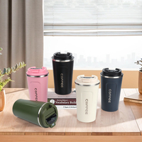 B01-0059 Double isolation sous vide 500ml gobelet en acier inoxydable bouteille d'eau intelligente tasse à café tasses avec couvercle à température LED