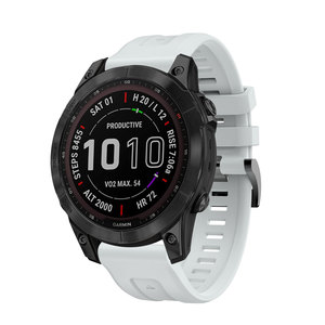 Correa de Reloj de Silicona de 22 mm con Hebilla Negra de Ajuste Rápido para <span class=keywords><strong>Garmin</strong></span> <span class=keywords><strong>Fenix</strong></span> 6 7 <span class=keywords><strong>5</strong></span> - Product Image 6