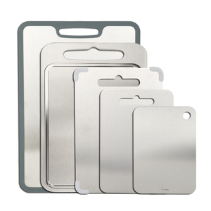<span class=keywords><strong>Planche</strong></span> <span class=keywords><strong>à</strong></span> <span class=keywords><strong>découper</strong></span> en titane de nouvelle conception, 100% titane pur, ensemble de planches <span class=keywords><strong>à</strong></span> <span class=keywords><strong>découper</strong></span> pour la cuisine, <span class=keywords><strong>planche</strong></span> en acier inoxydable - Product Image 1