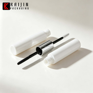 Tubo de plástico vacío personalizado al por mayor para pegamento de pestañas, botella de esencia para pestañas, envase de pegamento para pestañas postizas con cepillo de doble punta - Product Image 4