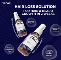 FEG PLUS Traitements efficaces contre la perte de cheveux Huile de repousse des cheveux originale Sérum