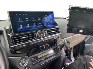 Gerllish 12,3 pulgadas Android Car <span class=keywords><strong>Radio</strong></span> Multimedia GPS pantalla para Toyota Land Cruiser LC200 GX 2008-2021 actualización para Lexus DSP - Product Image 3