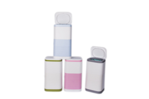BNcompany BNT02 <span class=keywords><strong>Cubo</strong></span> de almacenamiento de PP para pañales <span class=keywords><strong>con</strong></span> <span class=keywords><strong>tapa</strong></span> interior y <span class=keywords><strong>cubo</strong></span> de <span class=keywords><strong>basura</strong></span> <span class=keywords><strong>con</strong></span> bloqueo de seguridad para <span class=keywords><strong>cubo</strong></span> de <span class=keywords><strong>basura</strong></span> - Product Image 6