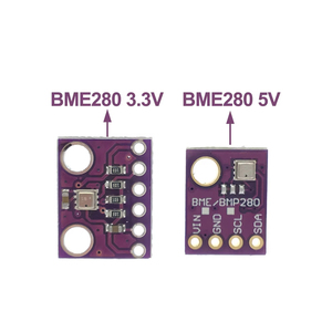 Sensor de Presión Barométrica Digital y Altitud BMP280 <span class=keywords><strong>BME280</strong></span> 3.3V 1.8-5V I2C/SPI de Alta Precisión con Módulo de Temperatura y Humedad - Product Image 3