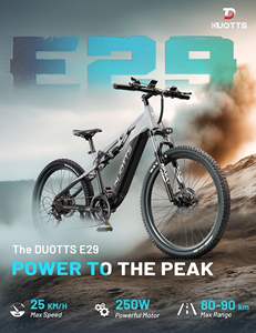 จักรยานไฟฟ้า EU Stock Duotts E29 สำหรับปั่นบนภูเขา  จักรยานอีไบค์  จักรยานไฟฟ้า  บิซิเคลต้า อิเล็คทริกา  เวโล อิเล็คทริก - Product Image 2