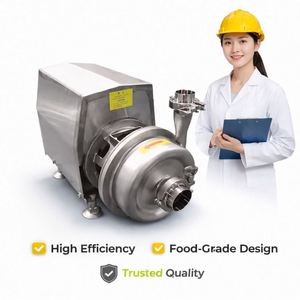 Bomba Centrífuga Vertical Móvil de Acero Inoxidable de Grado Alimenticio para Jugos, Bebidas, Agua y Leche - Product Image 5