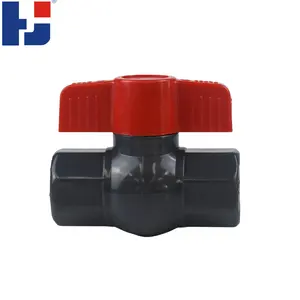 HJ High Quality Original Factory Export UPVC Pipe And Fittings Plastic Thread Socket Octagonal Ball Valve