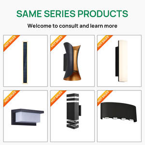 <span class=keywords><strong>Applique</strong></span> murale LED nordique pour extérieur, jardin, haut et bas, IP65, étanche, blanc chaud, éclairage pour marches, escaliers, façade de <span class=keywords><strong>maison</strong></span> - Product Image 3