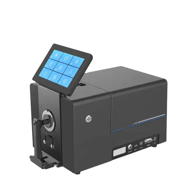 Analizador de espectrómetro de doble haz de lectura directa, espectrofotómetro Visible CCD FTIR, de sobremesa, de doble haz, a prueba de agua, a prueba de agua