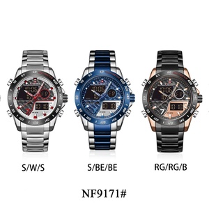 Reloj Naviforce para Hombre 9171, Reloj de Pulsera Deportivo de Lujo de Cuarzo, Resistente al Agua, Analógico, Digital, LCD - Product Image 6