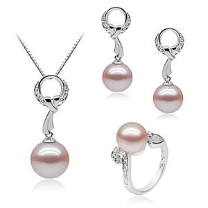 Diseño Regalos personalizados Juego <span class=keywords><strong>de</strong></span> perlas <span class=keywords><strong>Precio</strong></span> 14K Joyas <span class=keywords><strong>de</strong></span> <span class=keywords><strong>oro</strong></span> blanco Juego <span class=keywords><strong>de</strong></span> perlas Diseño <span class=keywords><strong>Oro</strong></span> por <span class=keywords><strong>gramo</strong></span> - Product Image 5