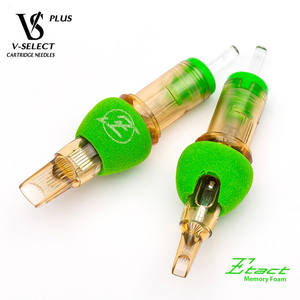 <span class=keywords><strong>EZ</strong></span> V-Select Cartucho de Tatuaje <span class=keywords><strong>Agujas</strong></span> Plus Magnum Membrana Elástica V-System Posicionamiento de Precisión 16 Unids/Caja - Product Image 1