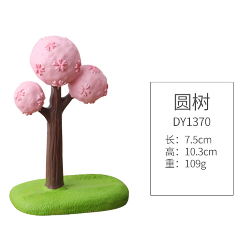 DY1370 Pink Round Tree