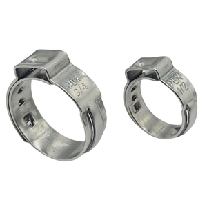 Kẹp ống đơn tai DWB PEX, làm bằng thép không gỉ 304, xuất xứ Chiết Giang - Product Image 1