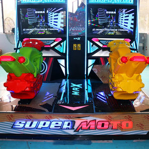 Máquina de Videojuegos Arcade de Carreras de Motos de Lujo, Operada con Monedas, Máquina de Juego de Carreras 4D - Product Image 5