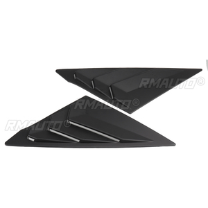 11th Car Rear Side <b>Window</b> Louver Covers Vents Trim <b>Window</b> Shutters <b>Shade</b> For Honda For Civic 11th Eleventh Generation 2021-2022 - Product Image 3