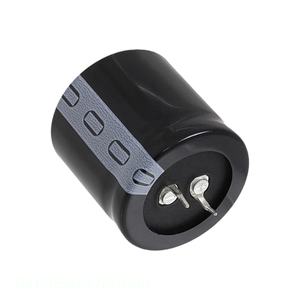 Condensador de Aluminio de Canal del Fabricante B41505A8478M000, 4700uF 20% 63V, Tipo SNAP TH, Montaje a Través de Orificio - Product Image 1