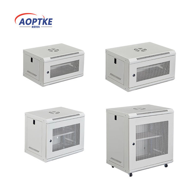 High Quality White IT Data Center Rack Server Network Cabinet 4U-42U 19 Inch 5G RJ45 Connector Type