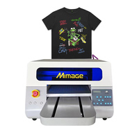 Mejor precio impresora DTG A3 un cabezal de impresión DTG máquina de impresión de camisetas impresora de prendas