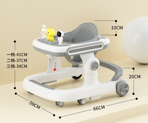<span class=keywords><strong>Trotteur</strong></span> multifonction pour bébés avec 6 roues pivotantes et siège Musique Cartoon Light Trotter/anti-renversement <span class=keywords><strong>trotteur</strong></span> pour bébés enfants - Product Image 6