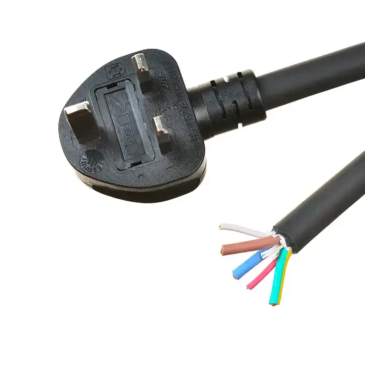 H07bz5-f En50620 Uk 3 Prong Plug 1kw 450V 750V Europese Elektrische Voertuigen Auto Kabel Ev Oplader Netsnoer Voor Elektrische Auto