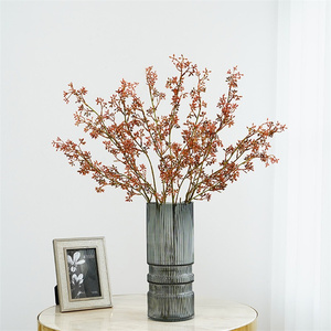 Altamente recomendado 85cm <span class=keywords><strong>de</strong></span> largo al por mayor Semilla <span class=keywords><strong>de</strong></span> <span class=keywords><strong>eucalipto</strong></span> naranja <span class=keywords><strong>de</strong></span> plástico Artificial para el hogar dormitorio decoración del banquete <span class=keywords><strong>de</strong></span> boda - Product Image 1