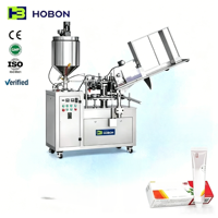 Machine de remplissage de cartouches semi-solides 400G à piston rotatif 2 oz, 20 têtes, pour tubes et sertisseuses en aluminium