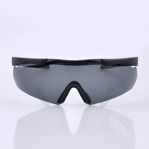 Gafas de Seguridad Tácticas sin Marco, Lentes de Policarbonato Antivaho, Protección para Obras de Construcción - Product Image 2